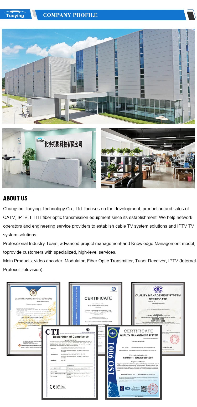 FTA Dvbc Dvbt Dvbs S2 Atsc Ip Gateway High Quality OSCAM IRD Iptv/Ott System Tuner to Ip Professional Receiver